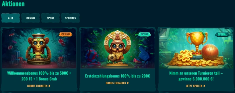 Spinanga Bonuses