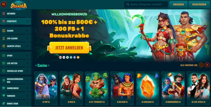Spinanga Homepage